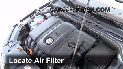 2011 Volkswagen Jetta SE 2.5L 5 Cyl. Sedan Air Filter (Engine) Check